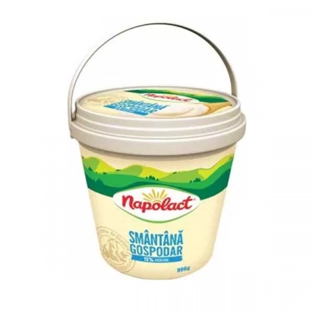 Napolact smantana Gospodar 15% 900g