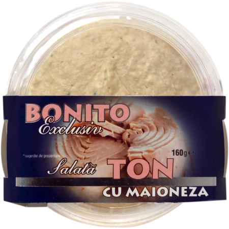 Bonito salata ton cu maioneza 160g