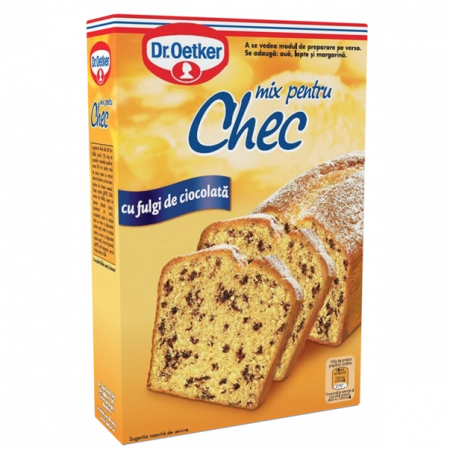 Dr Oetker mix pentru chec cu fulgi de ciocolata 380g