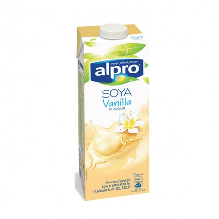 Alpro bautura soia cu aroma de vanilie 1l