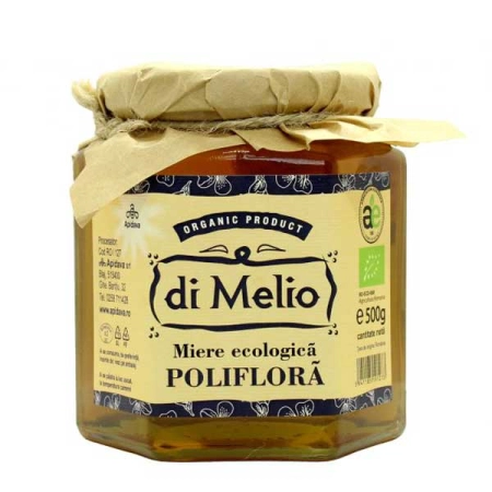 Roua florilor miere poliflora bio borcan 500g