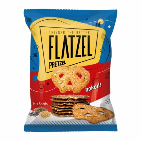 Flatzel covrigi subtiri cu seminte mix 85g