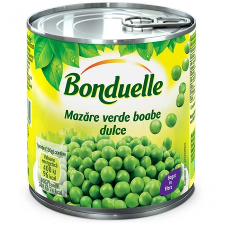Bonduelle mazare verde boabe dulce 400g