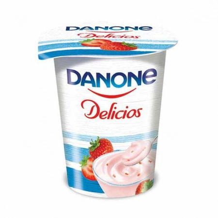 Danone Delicios capsuni 400g
