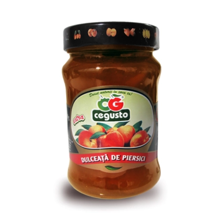 Cegusto dulceata de piersici 380g