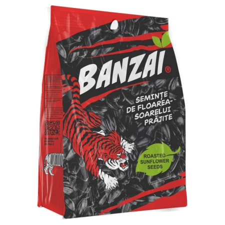 Seminte de floarea soarelui prajite "Banzai" 130g