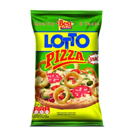 Lotto snack's cu aroma de pizza 75g