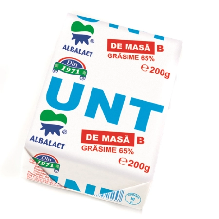 Albalact unt de masa 65%, 200g