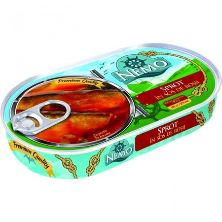 Nemo sprot in sos tomat 170g
