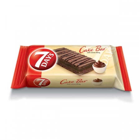 7 Days cake bar cu crema de cacao 30g