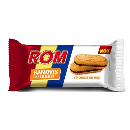 Rom sandvis cel dublu de vanilie si rom 36g