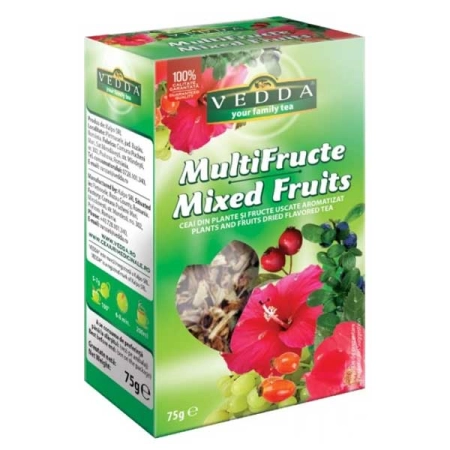 Vedda ceai multi fructe 75g