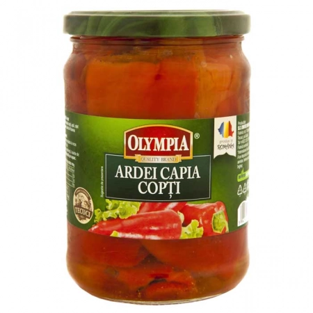 Olympia ardei capia copti 655g