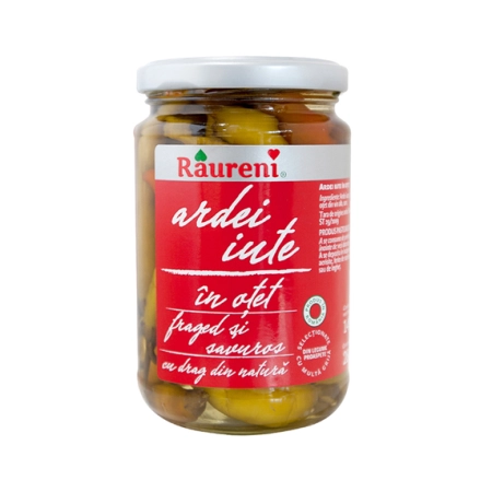 Raureni ardei iuti in otet 260g