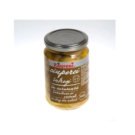Raureni ciuperci intregi in saramura 290g