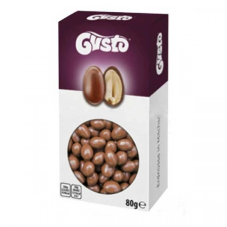 Gusto arahide coapte si invelite in ciocolata cu lapte 80g