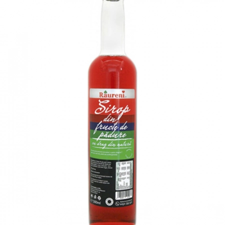 Raureni sirop din fructe de padure 500ml