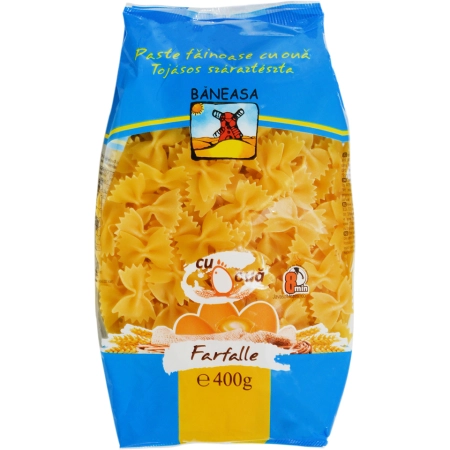 Baneasa paste farfalle cu ou 400g