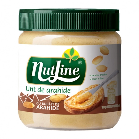 Nutline unt arahide crocant 340g
