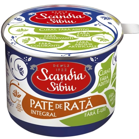Scandia pate de rata integral 200g