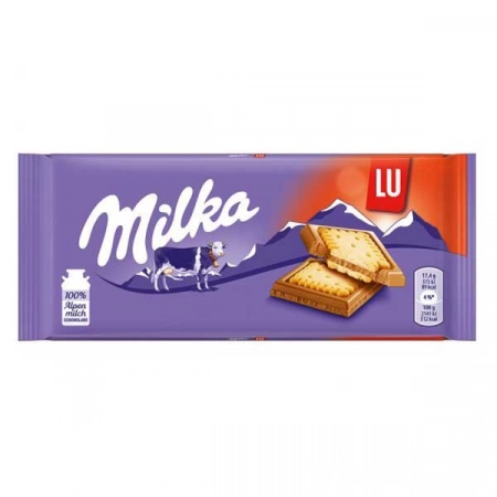 Milka ciocolata sandwich Lu 87g
