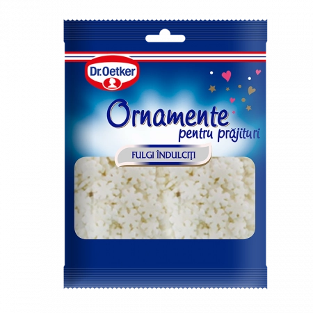 Dr Oetker ornamente prajituri fulgi indulciti 30g