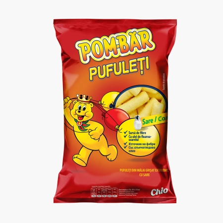 Pom-Bar pufuleti cu sare 75g
