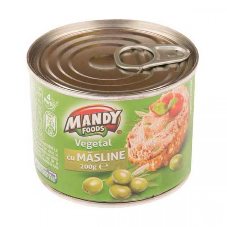 Mandy pate vegetal cu masline 200g