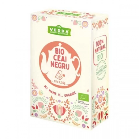Vedda bio ceai negru 33.75g