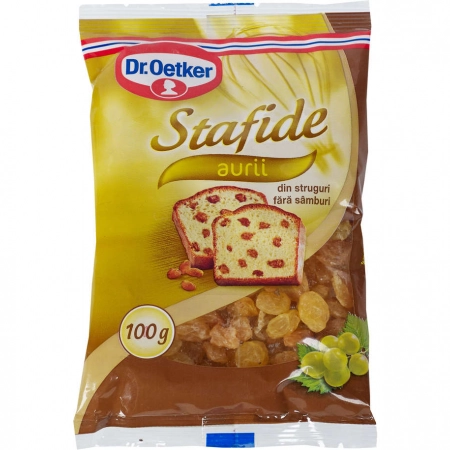 Dr Oetker stafide aurii 100g