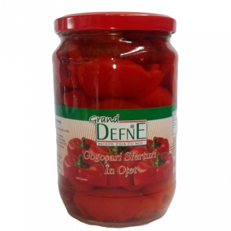 Defne gogosari sferturi in otet 720ml