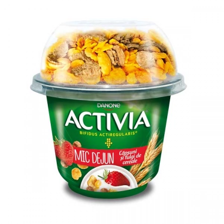Activia mic dejun caps fulgi cereale 168g