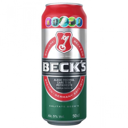 Becks  bere doza 0.5l