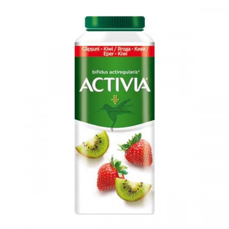 Activia de baut capsuni/kiwi 320g