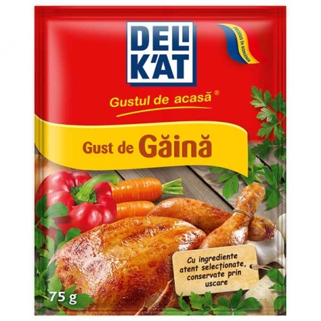 Delikat baza de mancare cu gust de gaina 75g