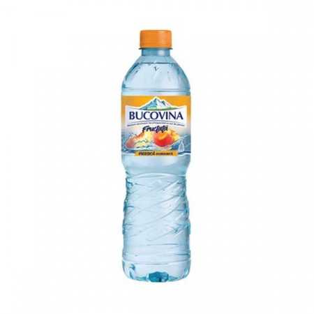 Bucovina apa aromatizata piersica 0.5l