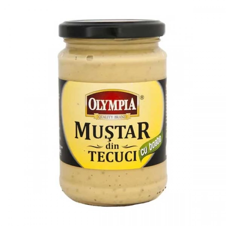 Olympia mustar din Tecuci cu boabe 300g