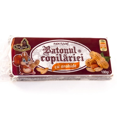 Pan food batonul copilariei arahide 100g
