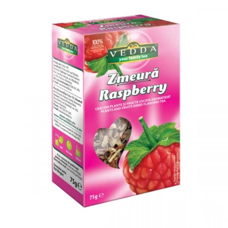 Vedda ceai zmeura 75g