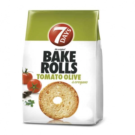 Bake Rolls cu rosii si oregano 80g