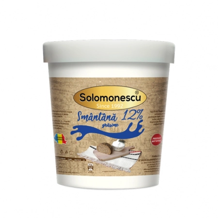 Solomonescu smantana 12% 850g