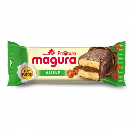Magura prajitura cu crema de alune 35g
