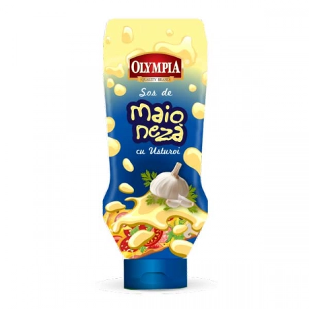 Olympia sos de maioneza cu usturoi 480g