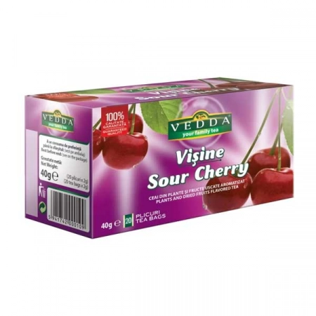 Vedda ceai de visine plicuri 40g