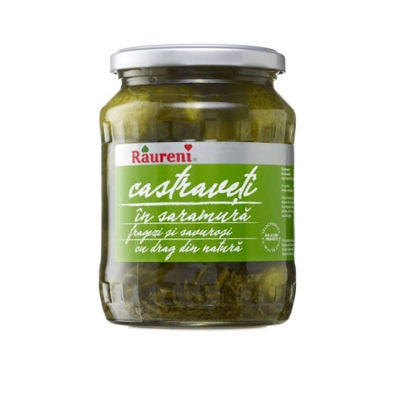 Raureni castraveti in saramura 690g