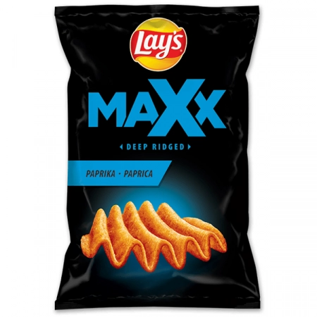 Lays Maxx cu paprika 115g
