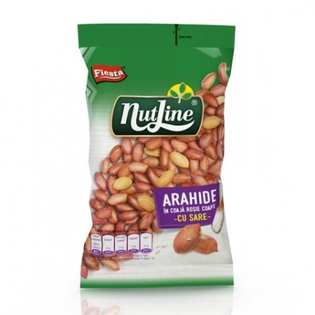 Nutline fiesta arahide coaja rosie 300g