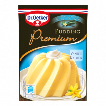 Dr Oetker budinca premium vanilie bourbon 34g