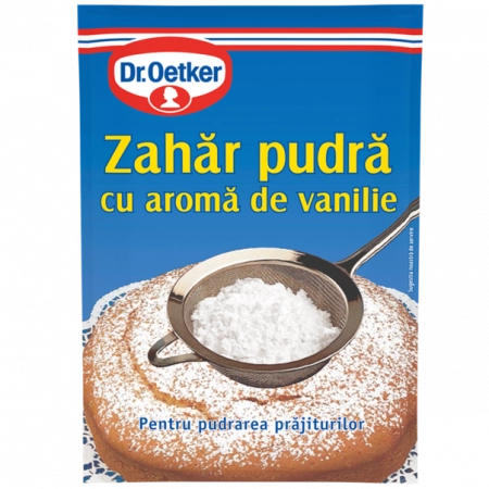 Dr Oetker zahar pudra cu aroma de vanilie 80g