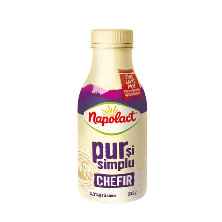 Napolact chefir pur si simplu 3.3% 330g